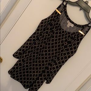 Cold shoulder top. MK. Never had on.